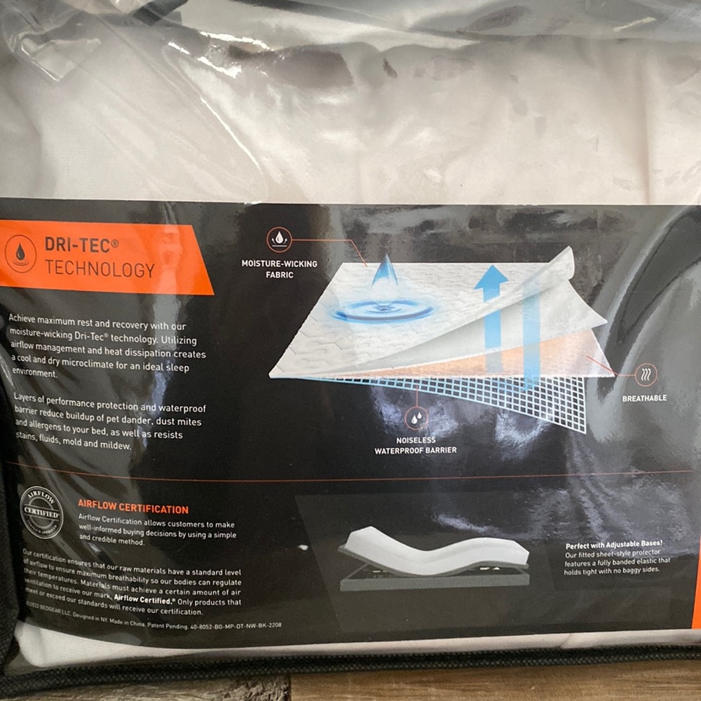 King mattress cover